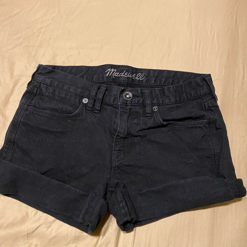 Madewell Black Shorts Size 25